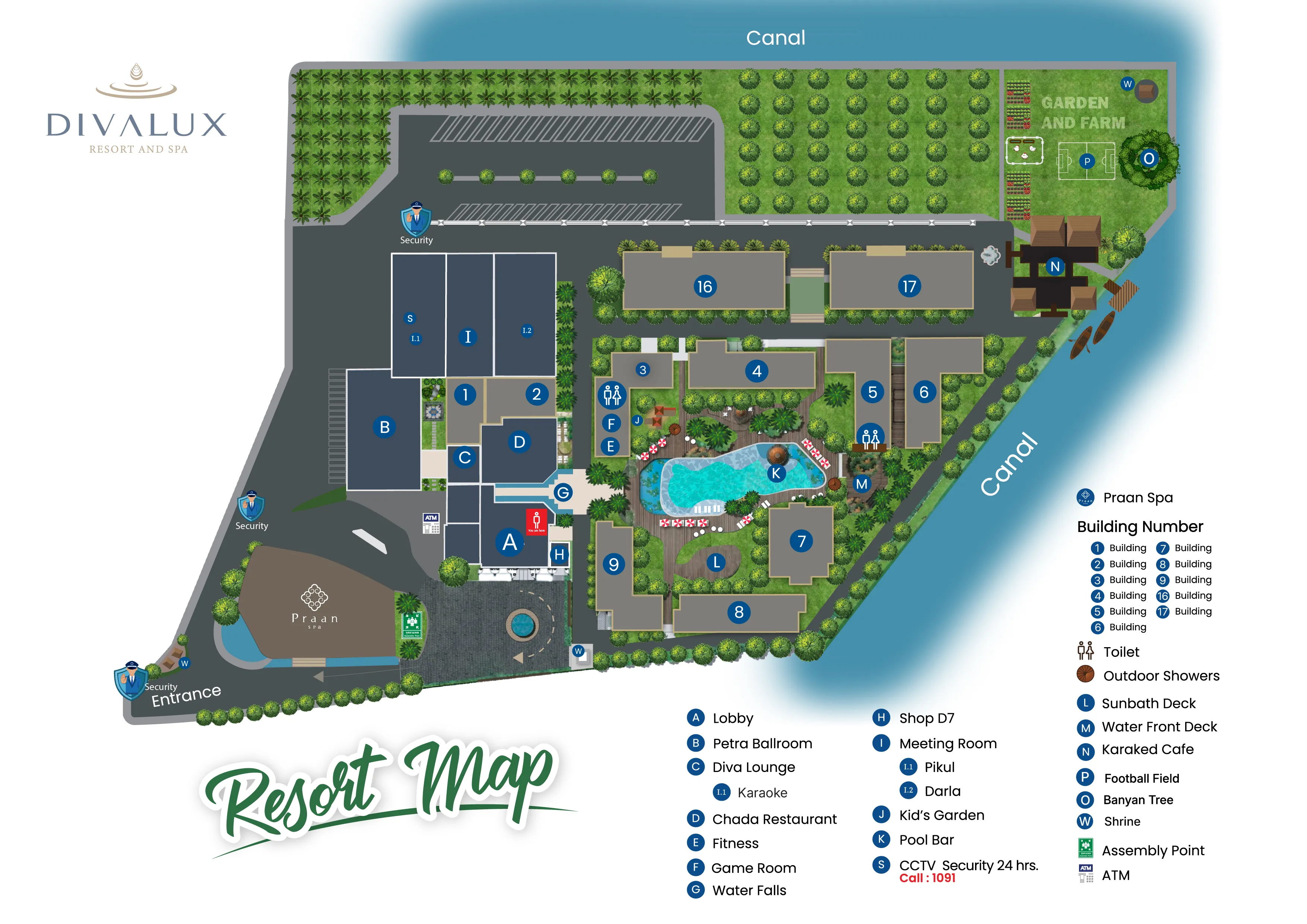 Location Map - Divalux Resort