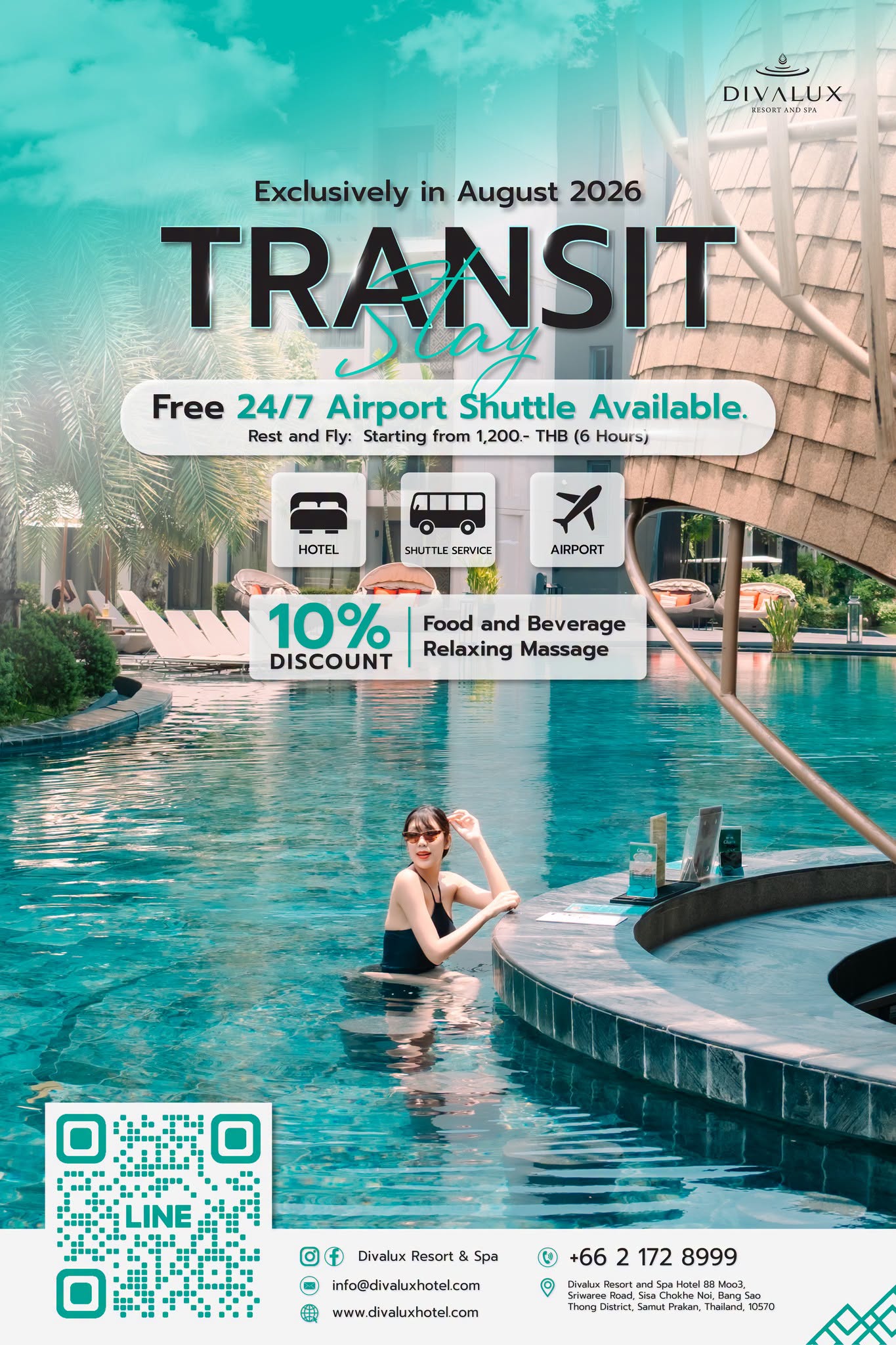 Transit Stay at Divalux Resort & Spa