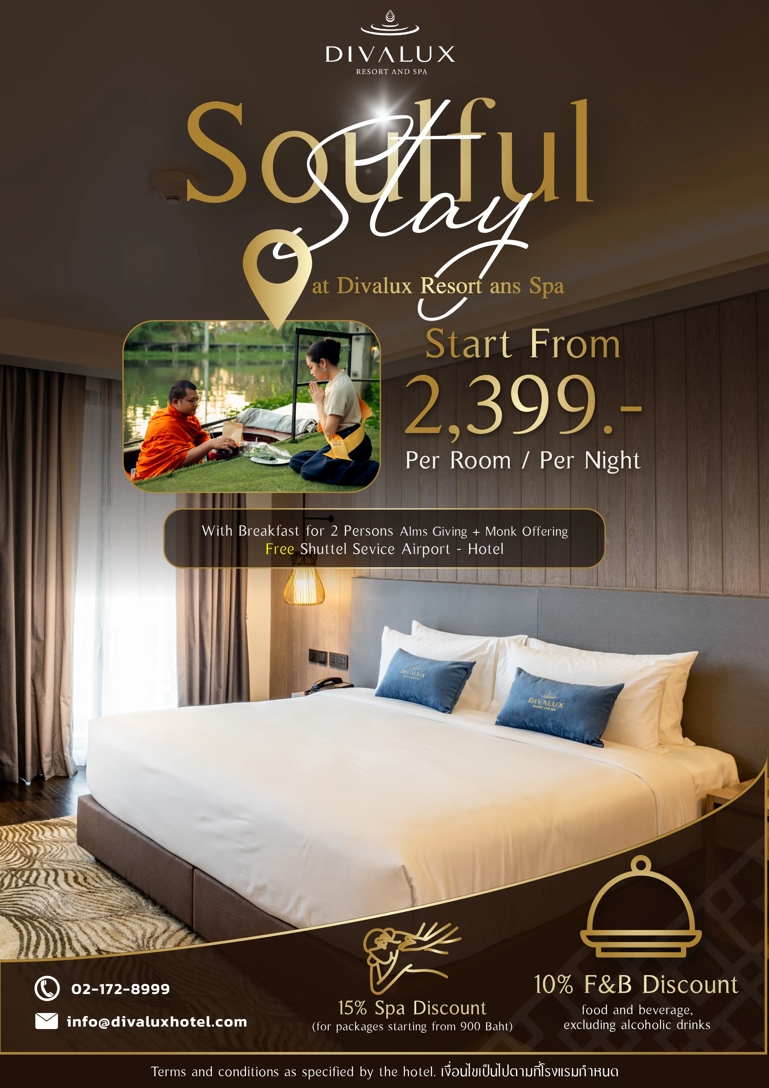 Soulful Stay at Divalux Resort and Spa